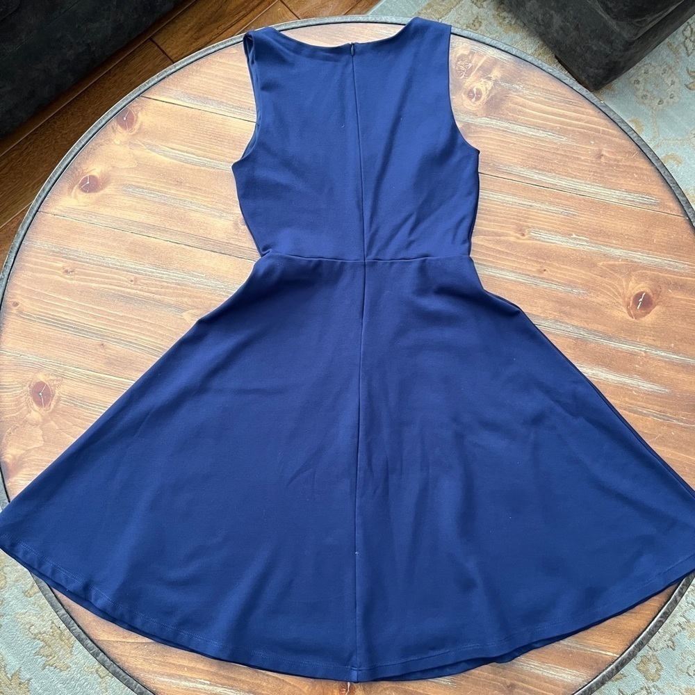 Bon Appetit Navy Blue Skater Dress XS - Picture 5 of 5